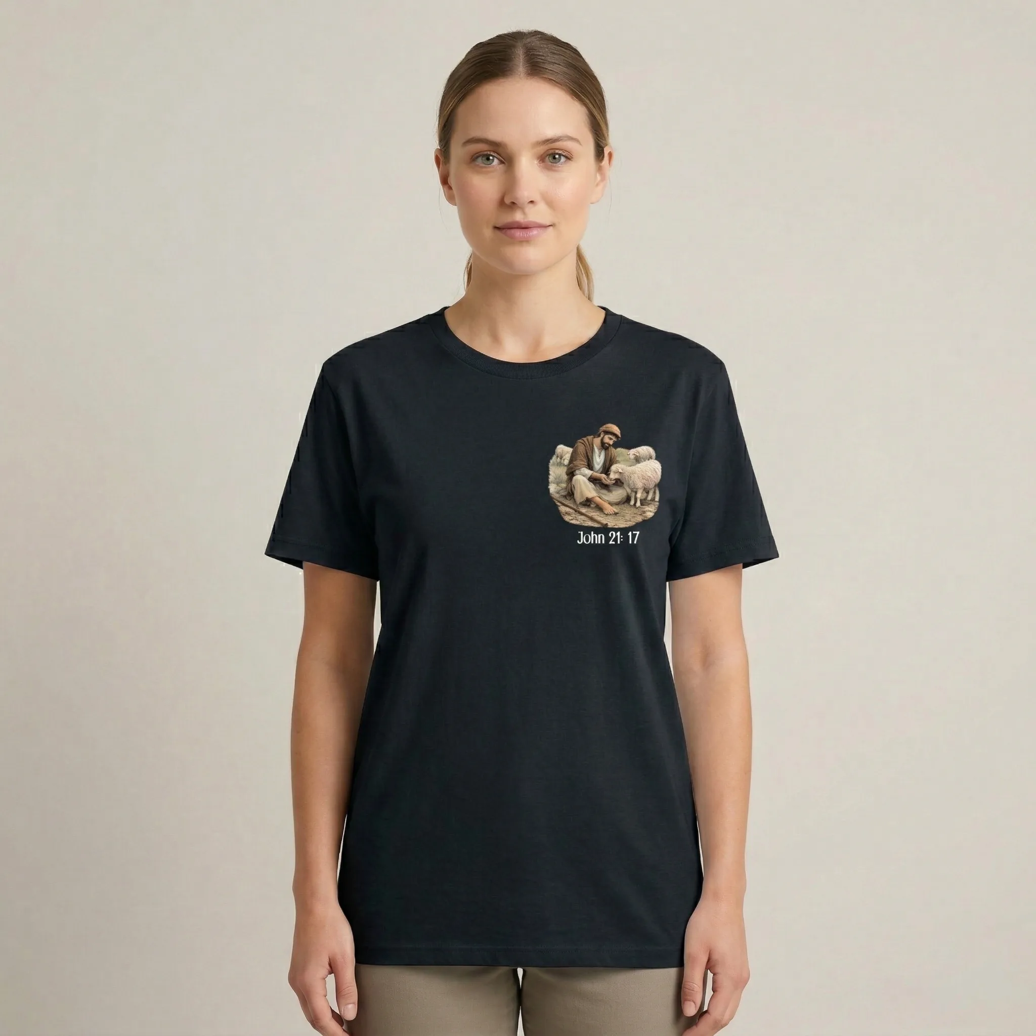 Feed My Sheep Tee preview 3